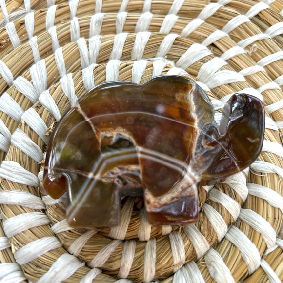 Agate Elephant - Picture 1 of 4
